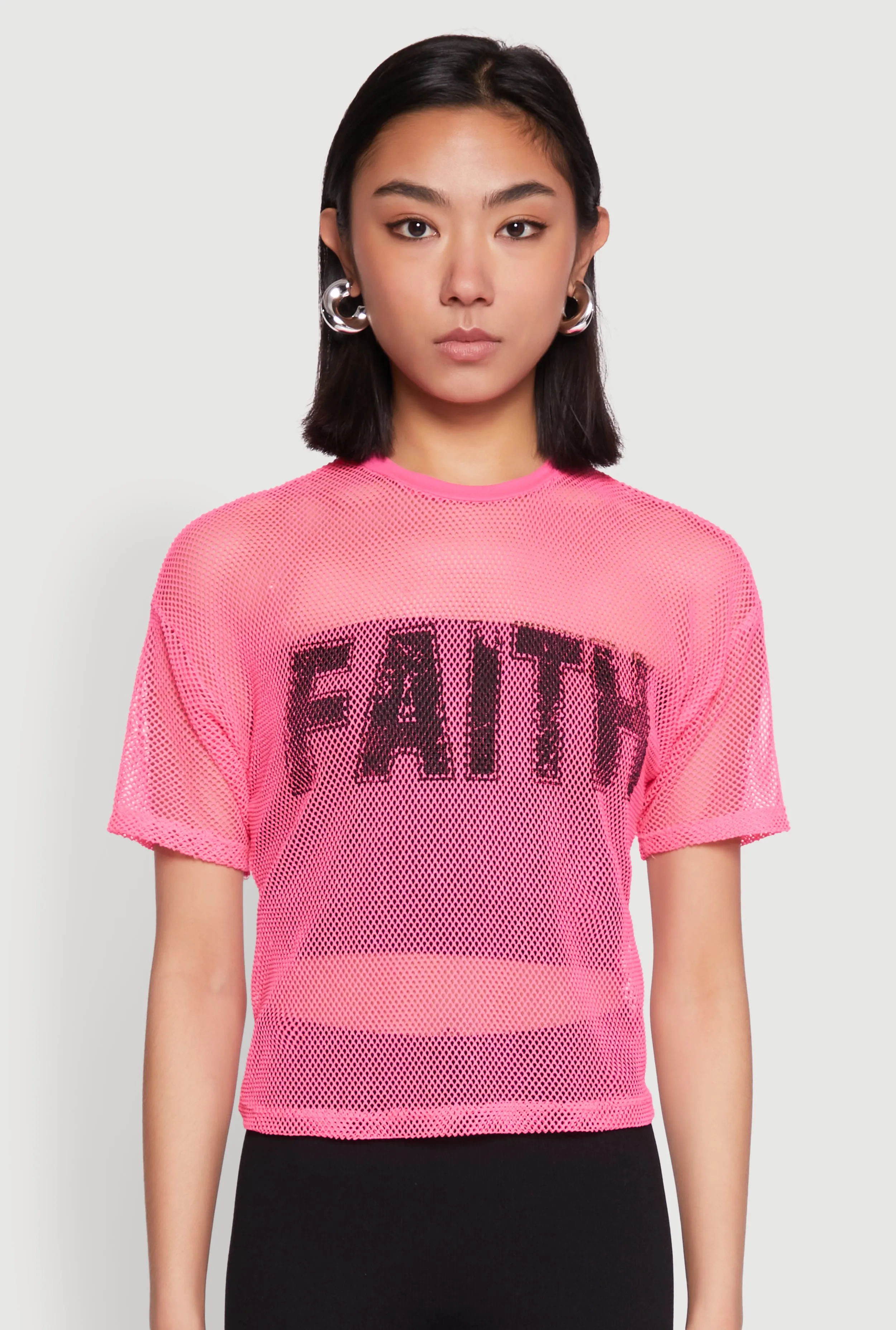 Faith Fishnet Top sold by Rainbow product image thumbnail 2