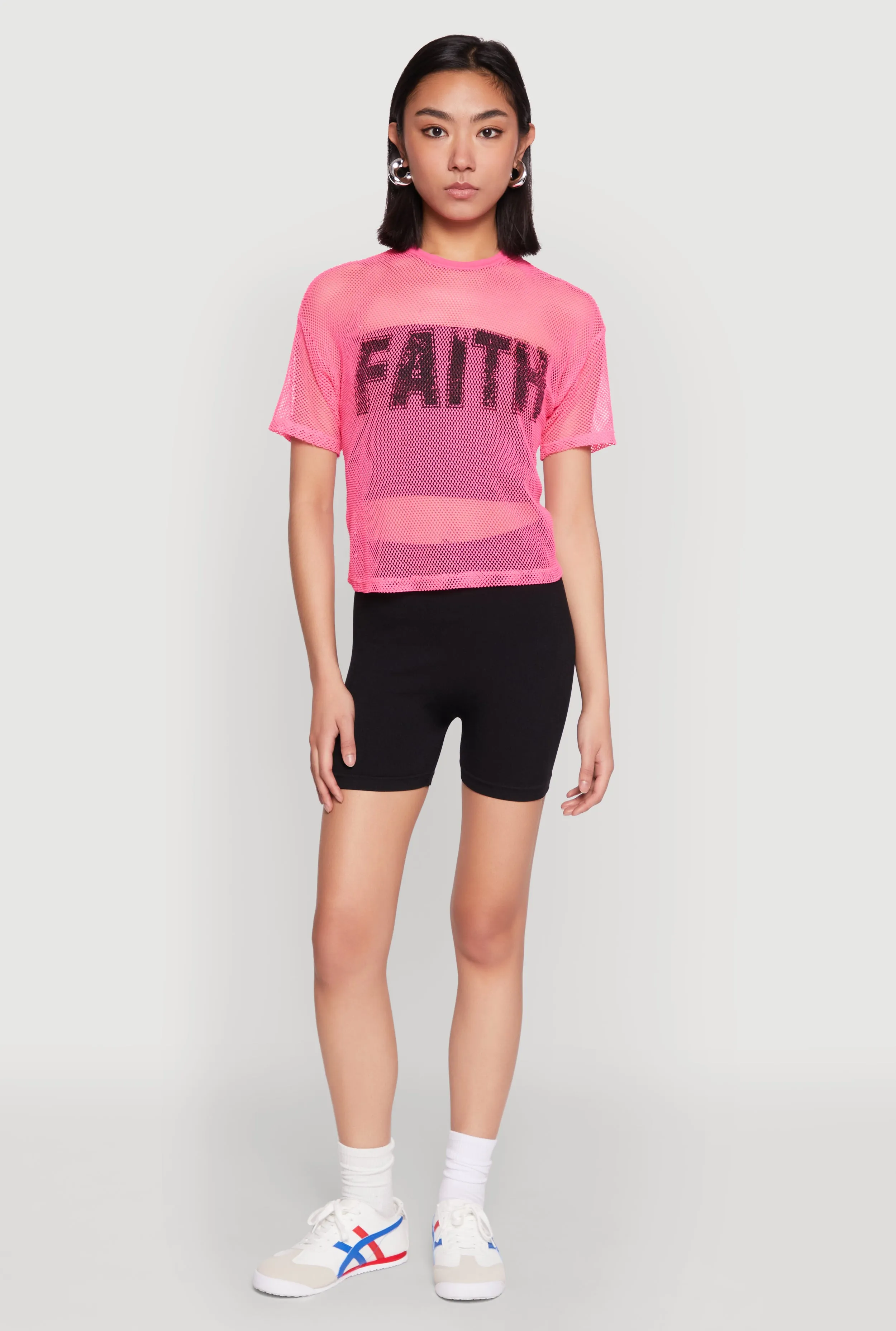Faith Fishnet Top sold by Rainbow product image thumbnail 3