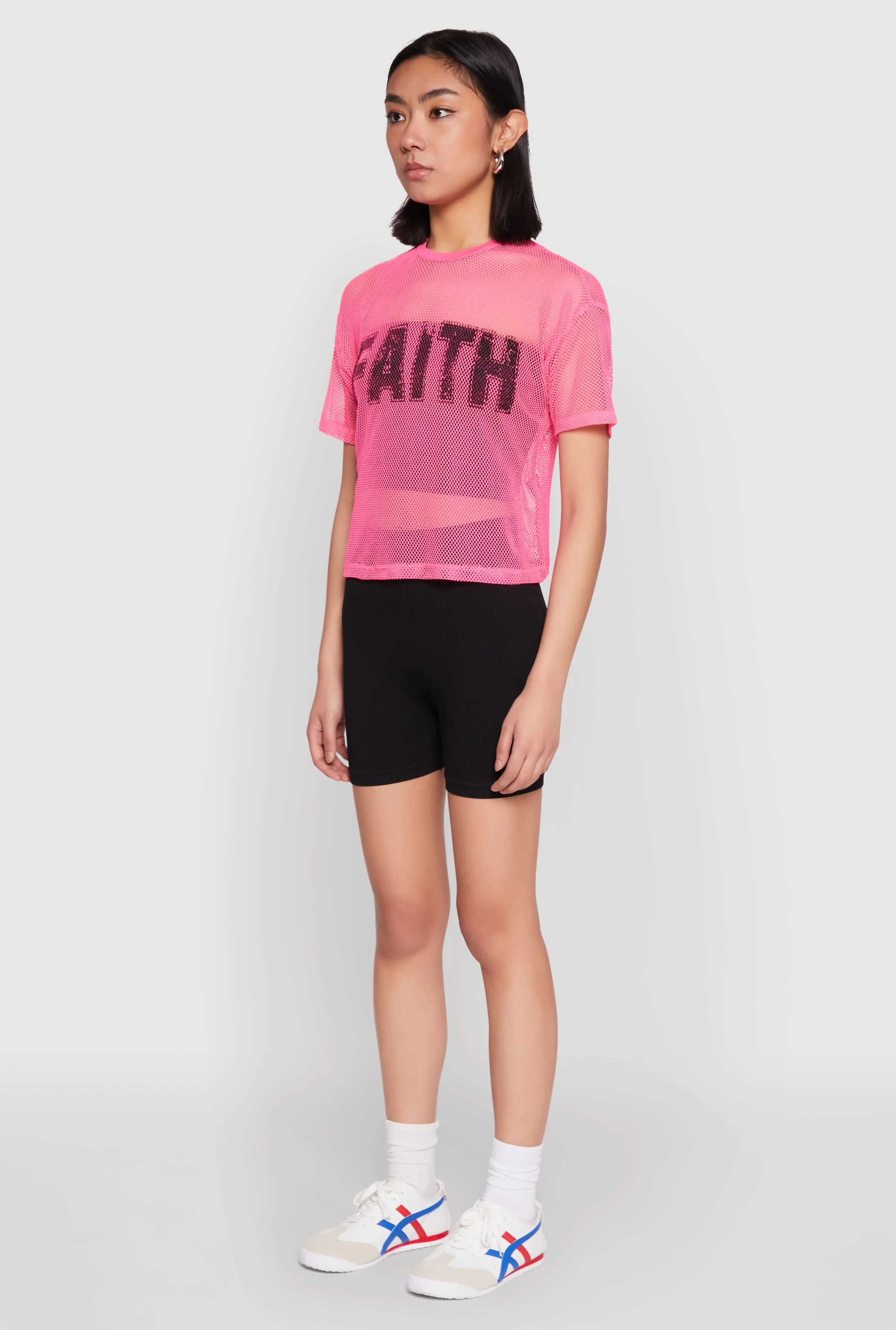 Faith Fishnet Top sold by Rainbow product image thumbnail 5