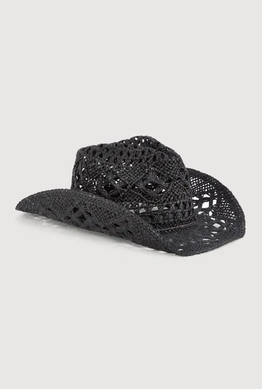 Straw Cowboy Hat sold by Rainbow