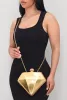 Rhinestone Studded Diamond Convertible Crossbody Handbag sold by Rainbow