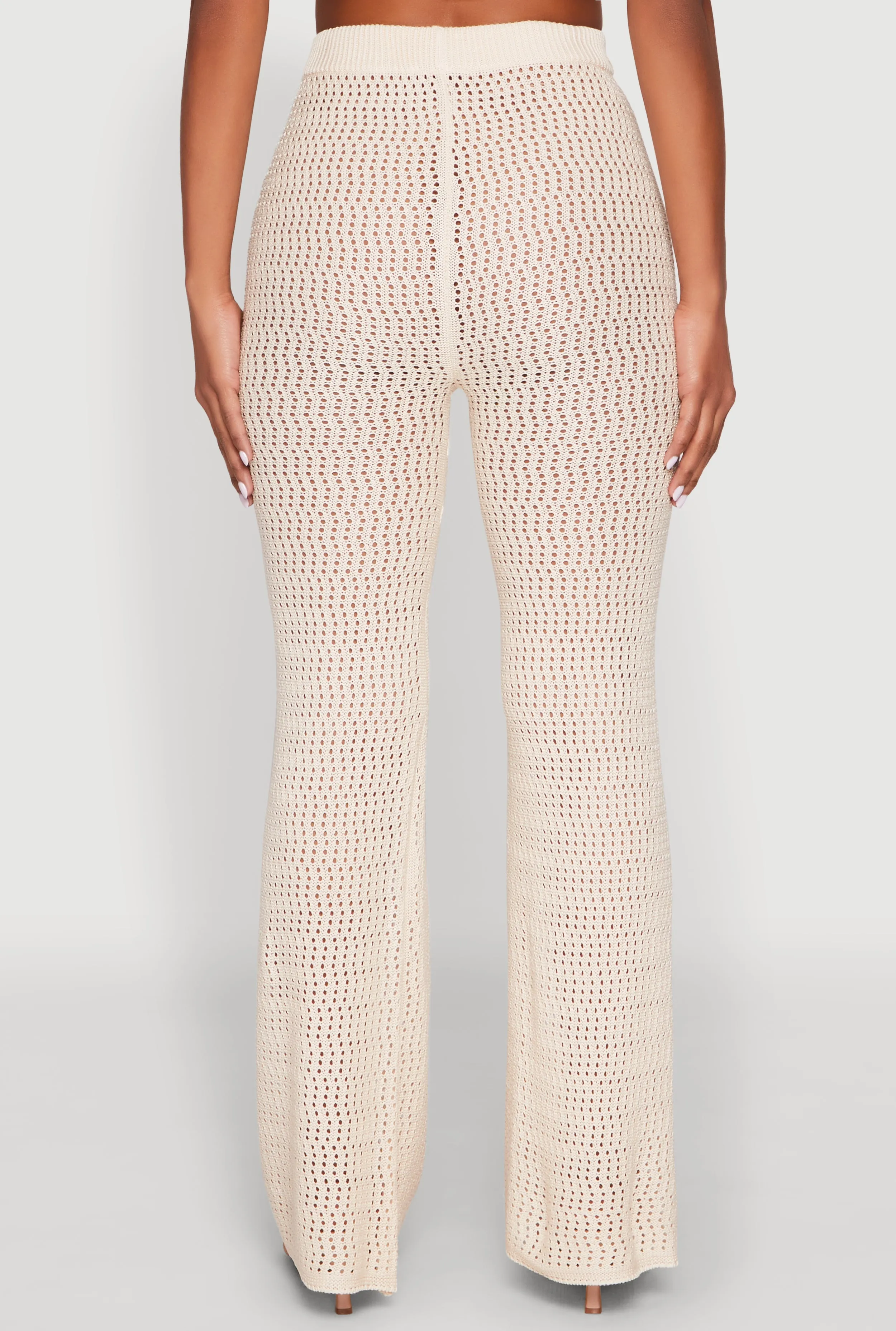 Crochet High Waisted Drawstring Pants sold by Rainbow product image thumbnail 5