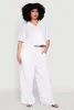 Plus Size Spoon Jeans Plaid Frayed Shirt sold by Rainbow