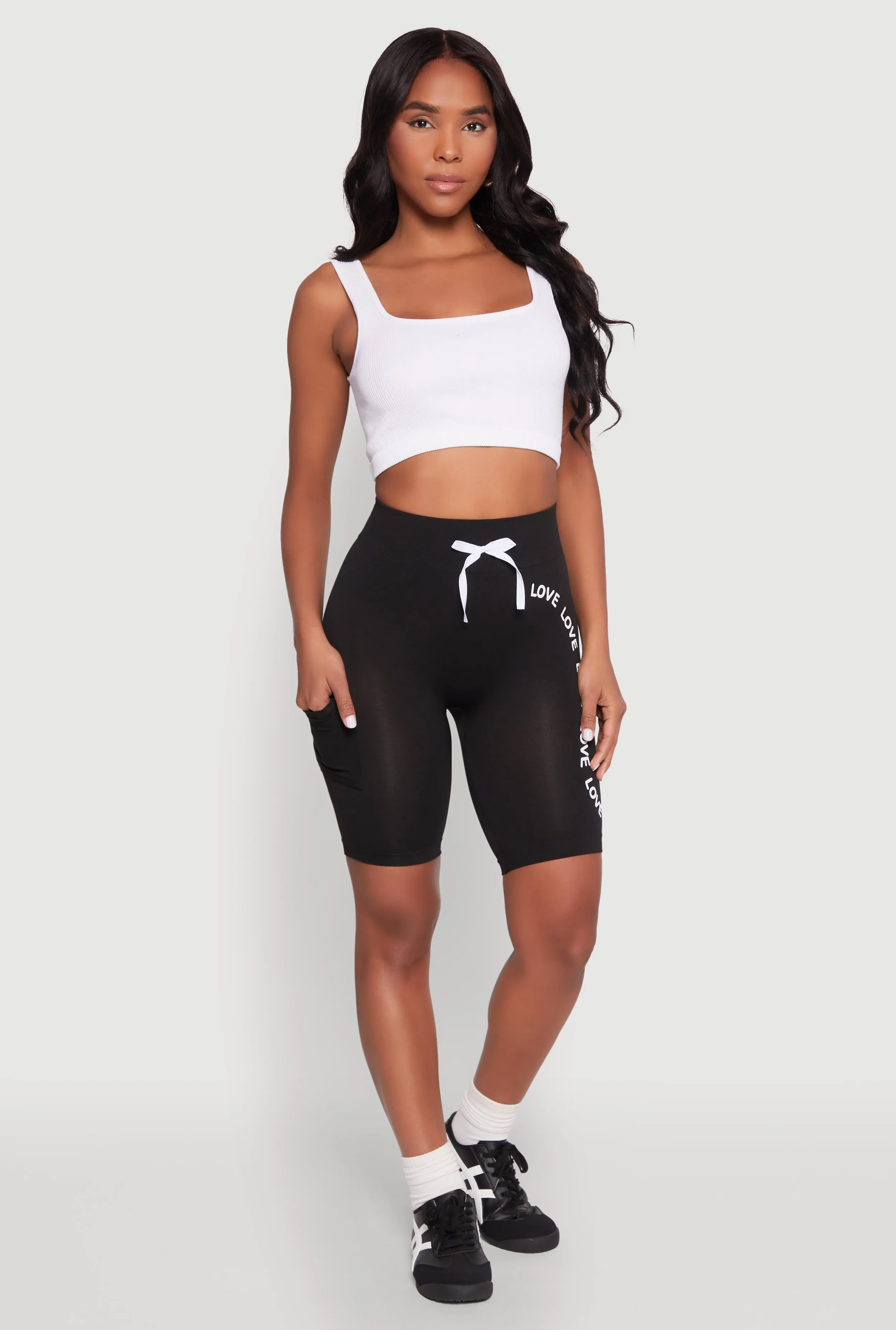 Love Biker Shorts sold by Rainbow