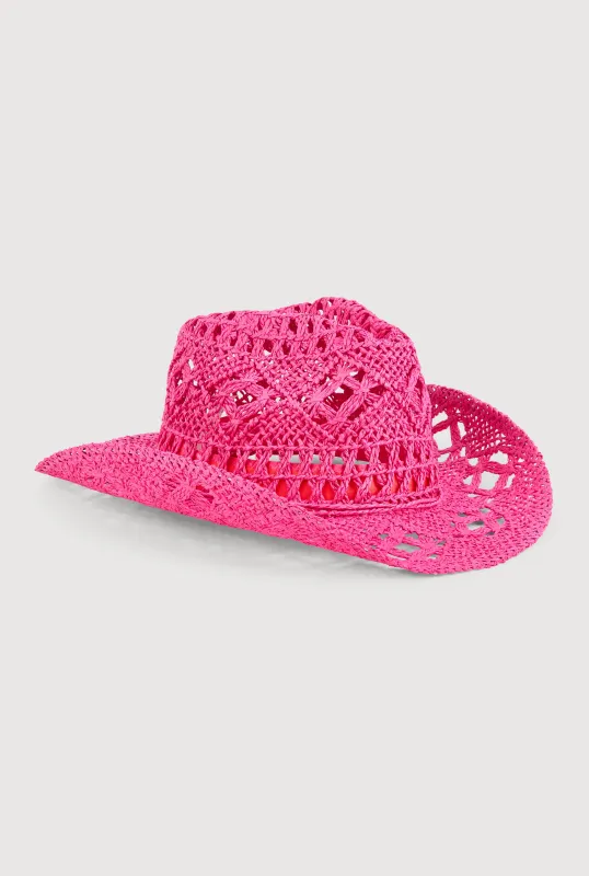 Straw Cowboy Hat sold by Rainbow
