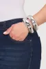 Chunky Metallic Bangles Set of 2 sold by Rainbow