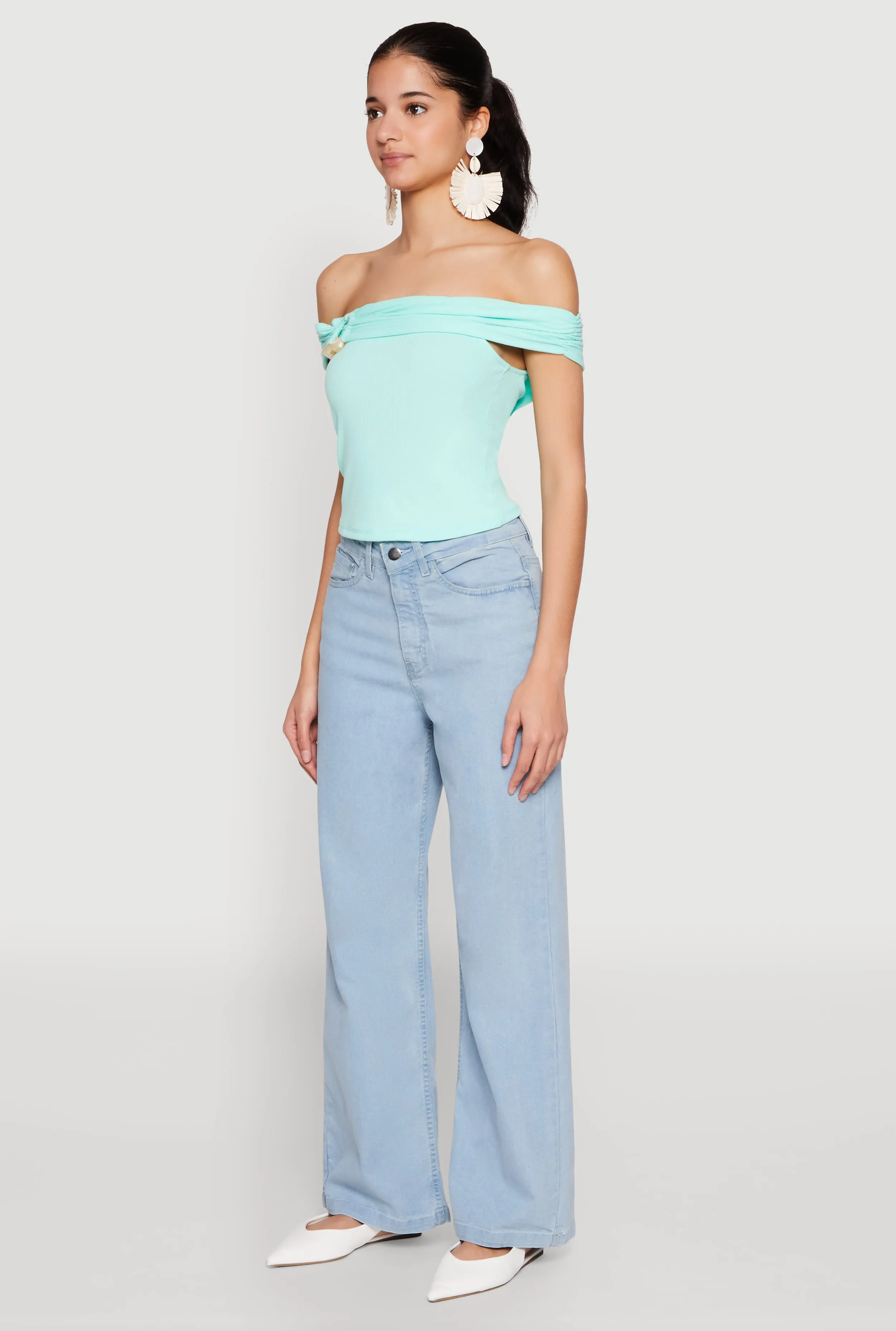 Iris Off The Shoulder O Ring Top sold by Rainbow product image thumbnail 5