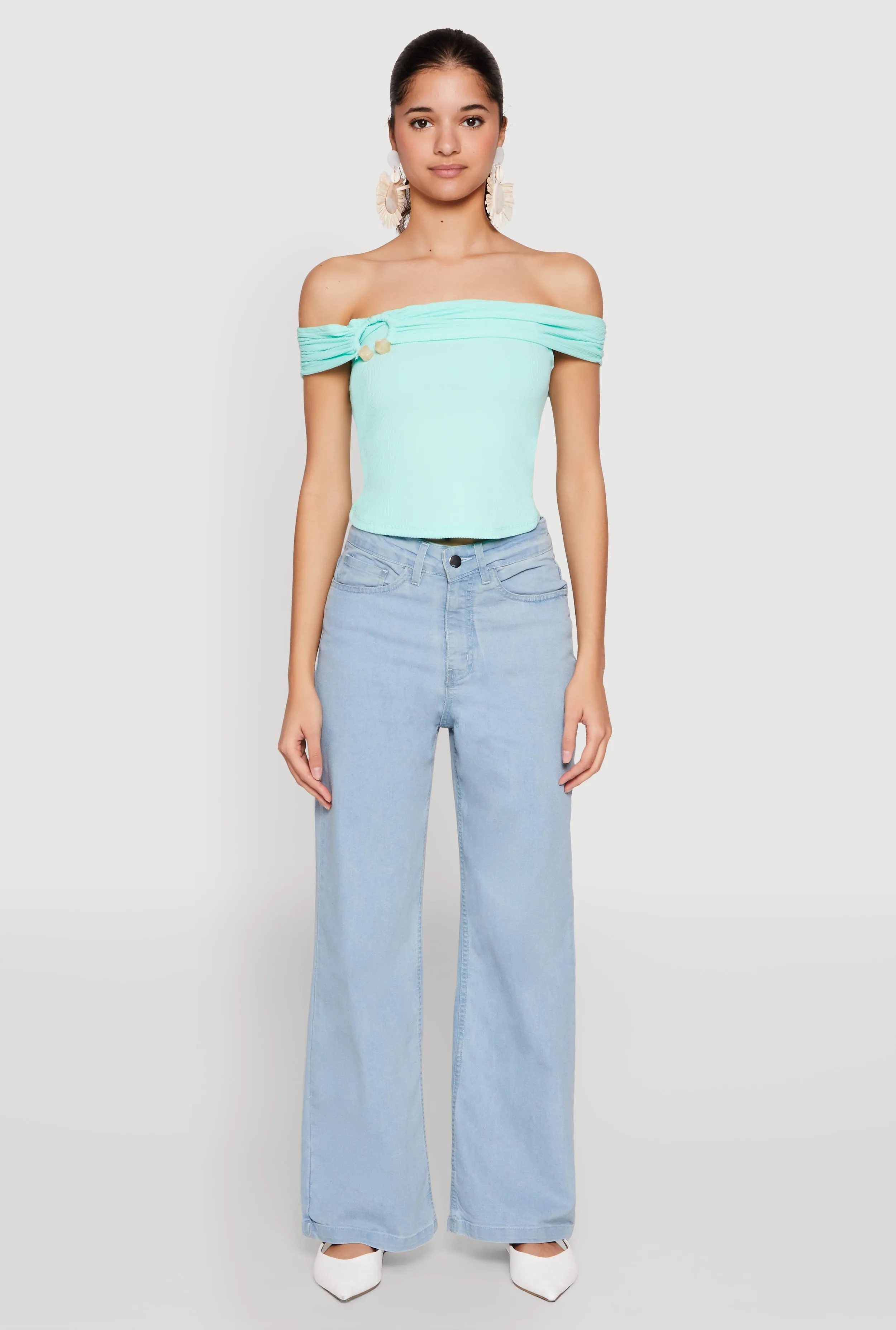 Iris Off The Shoulder O Ring Top sold by Rainbow product image thumbnail 3