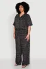 Plus Size Spoon Jeans Plaid Frayed Shirt sold by Rainbow