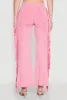 Mineral Wash Rib Knit Fringe Pants sold by Rainbow