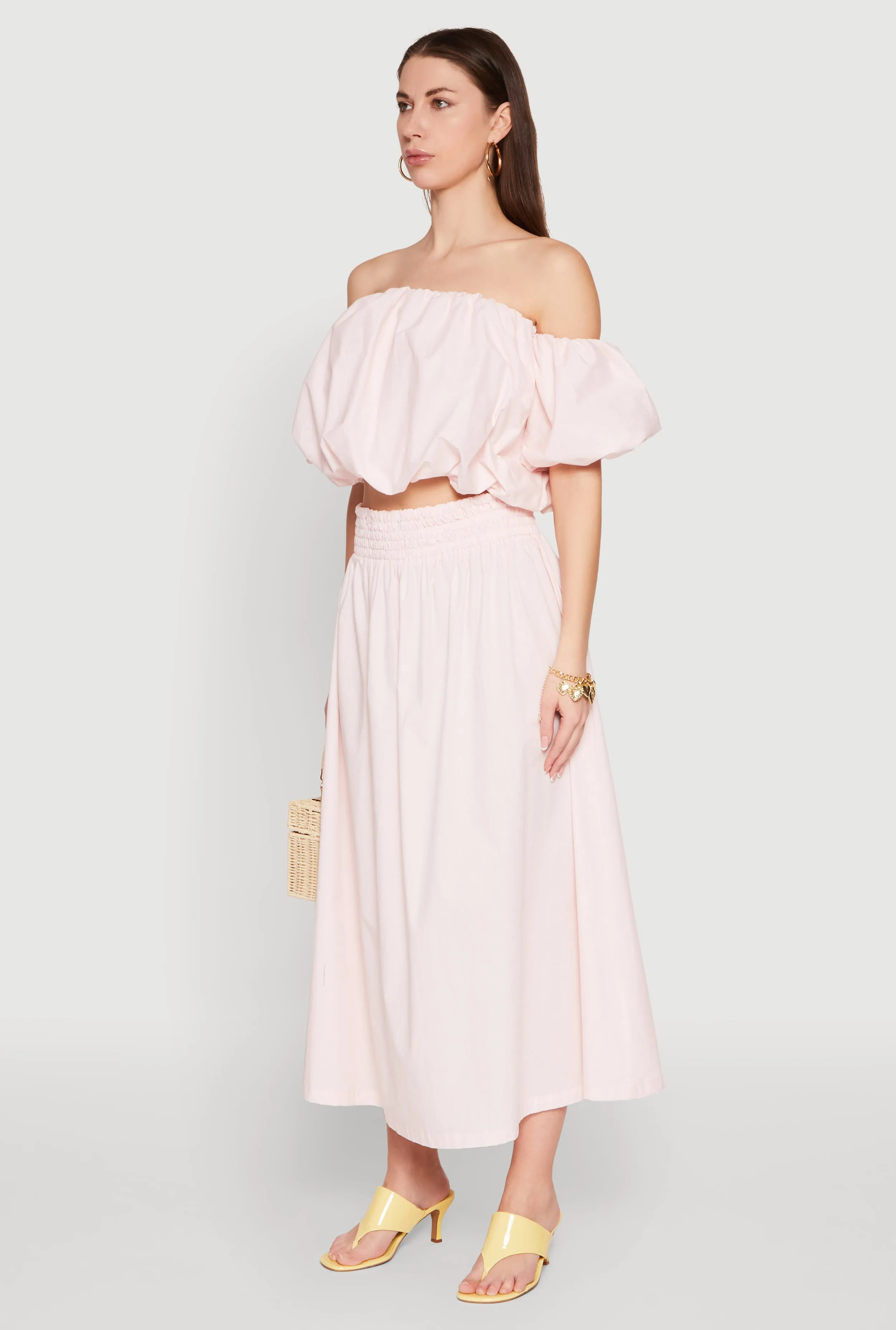 Haute Monde Off The Shoulder Puff Sleeve Top sold by Rainbow product image thumbnail 5