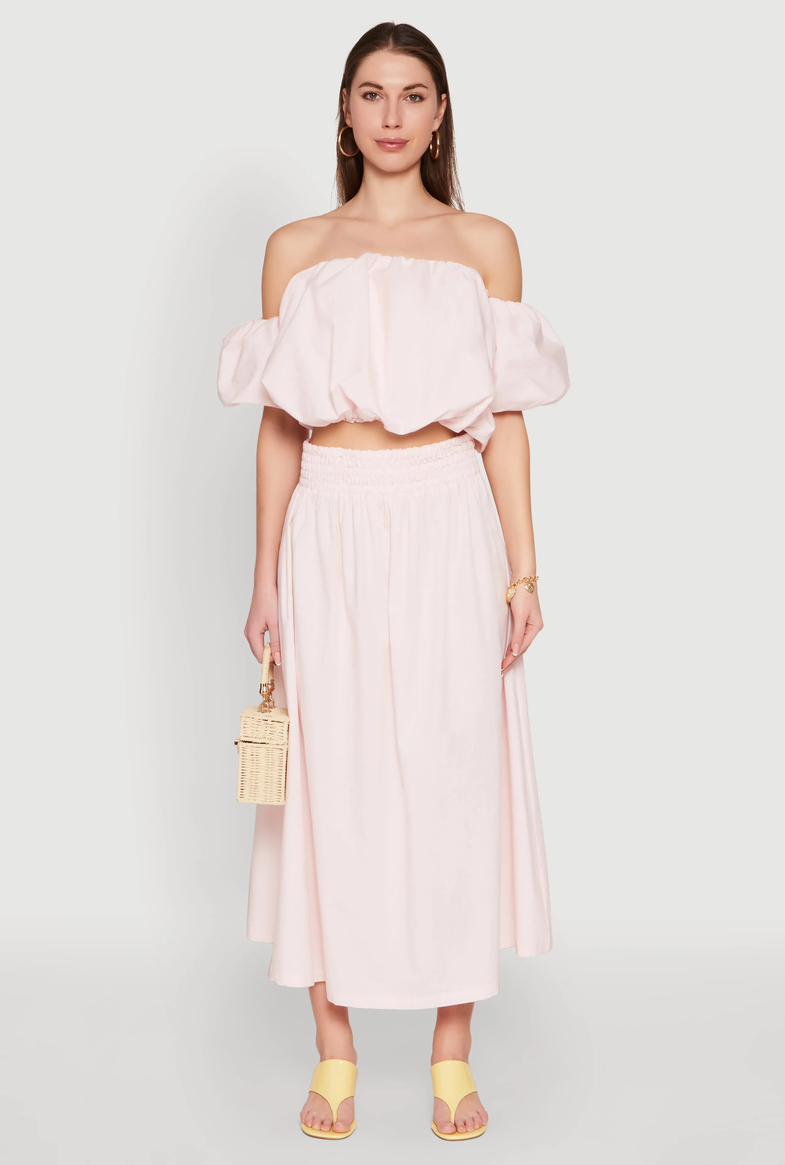 Haute Monde Off The Shoulder Puff Sleeve Top sold by Rainbow product image thumbnail 2