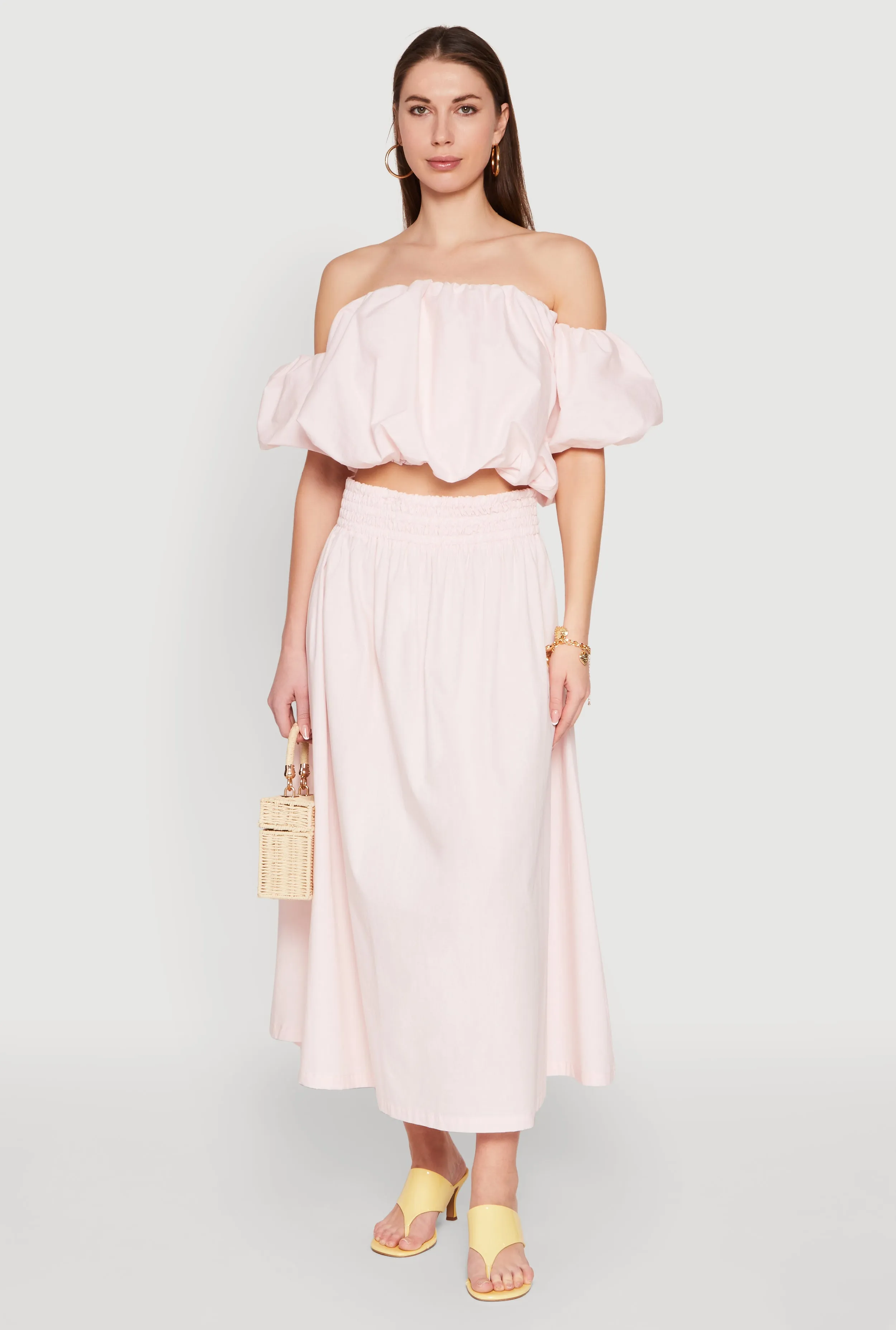 Haute Monde Off The Shoulder Puff Sleeve Top sold by Rainbow product image thumbnail 3