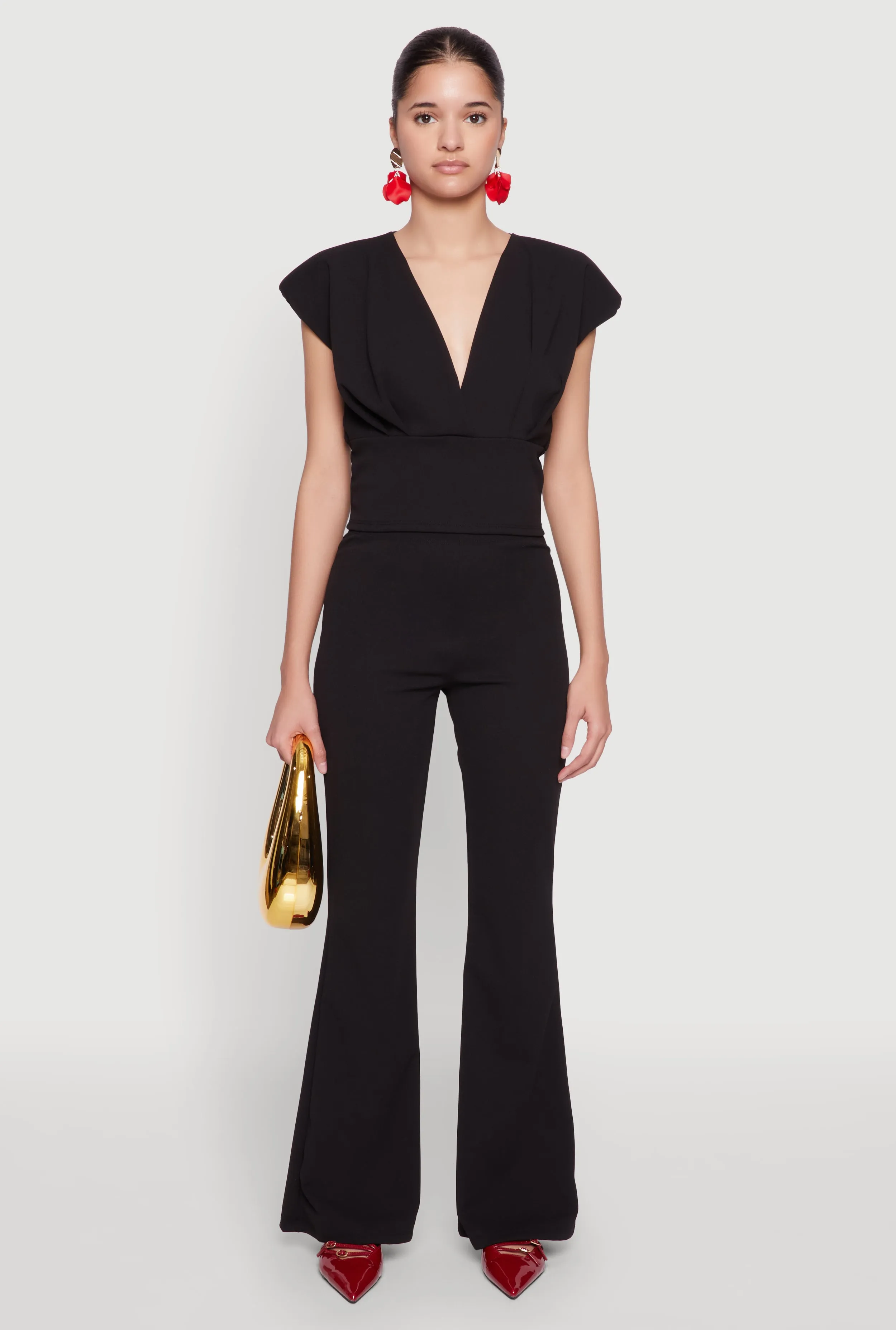 Crepe Knit High Waisted Pants sold by Rainbow product image thumbnail 2