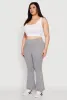 Plus Size Snatched High Waisted Flared Active Pants sold by Rainbow