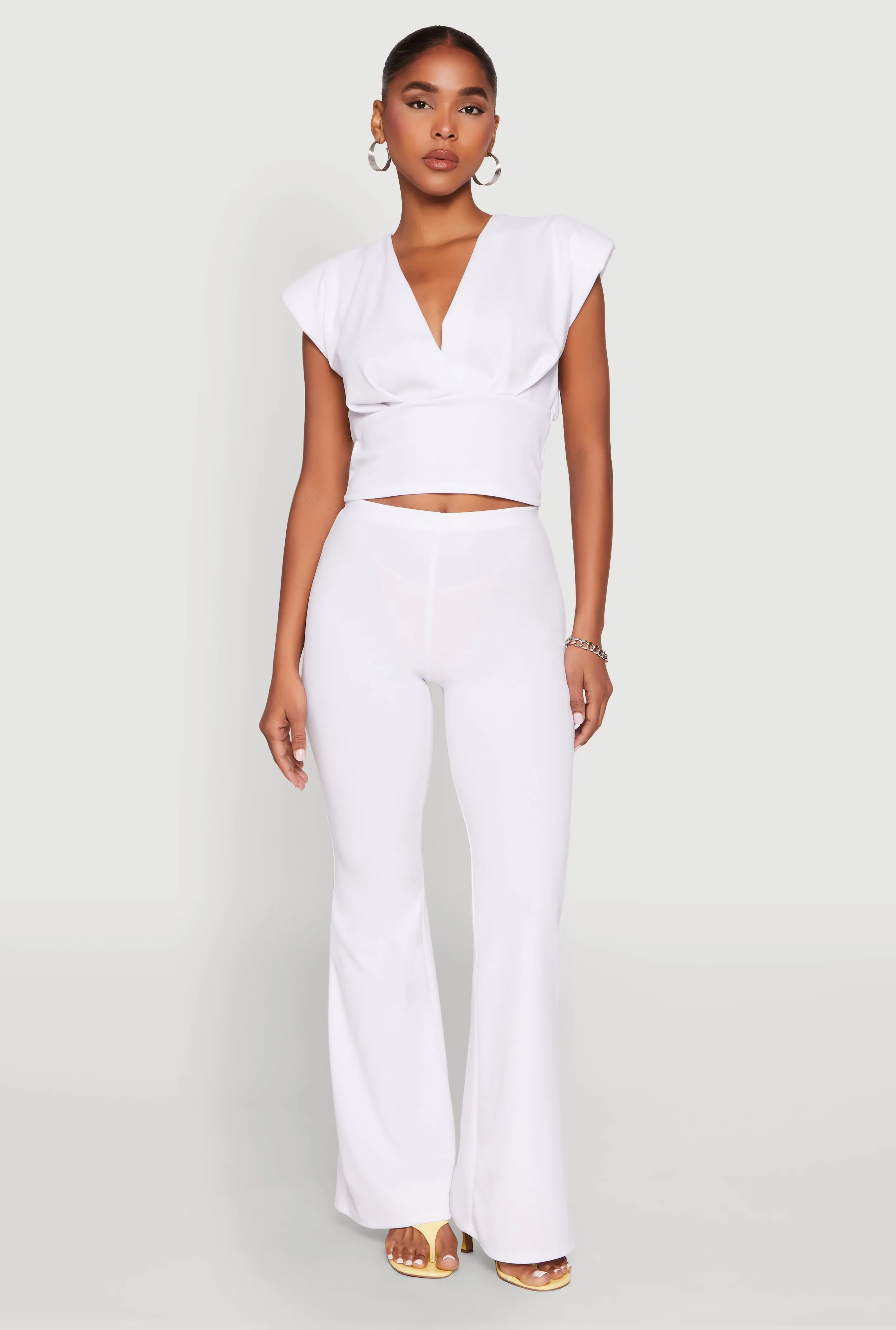 Crepe Knit High Waisted Pants sold by Rainbow product image thumbnail 2