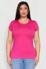 Plus Size Basic Crew Neck Tee sold by Rainbow