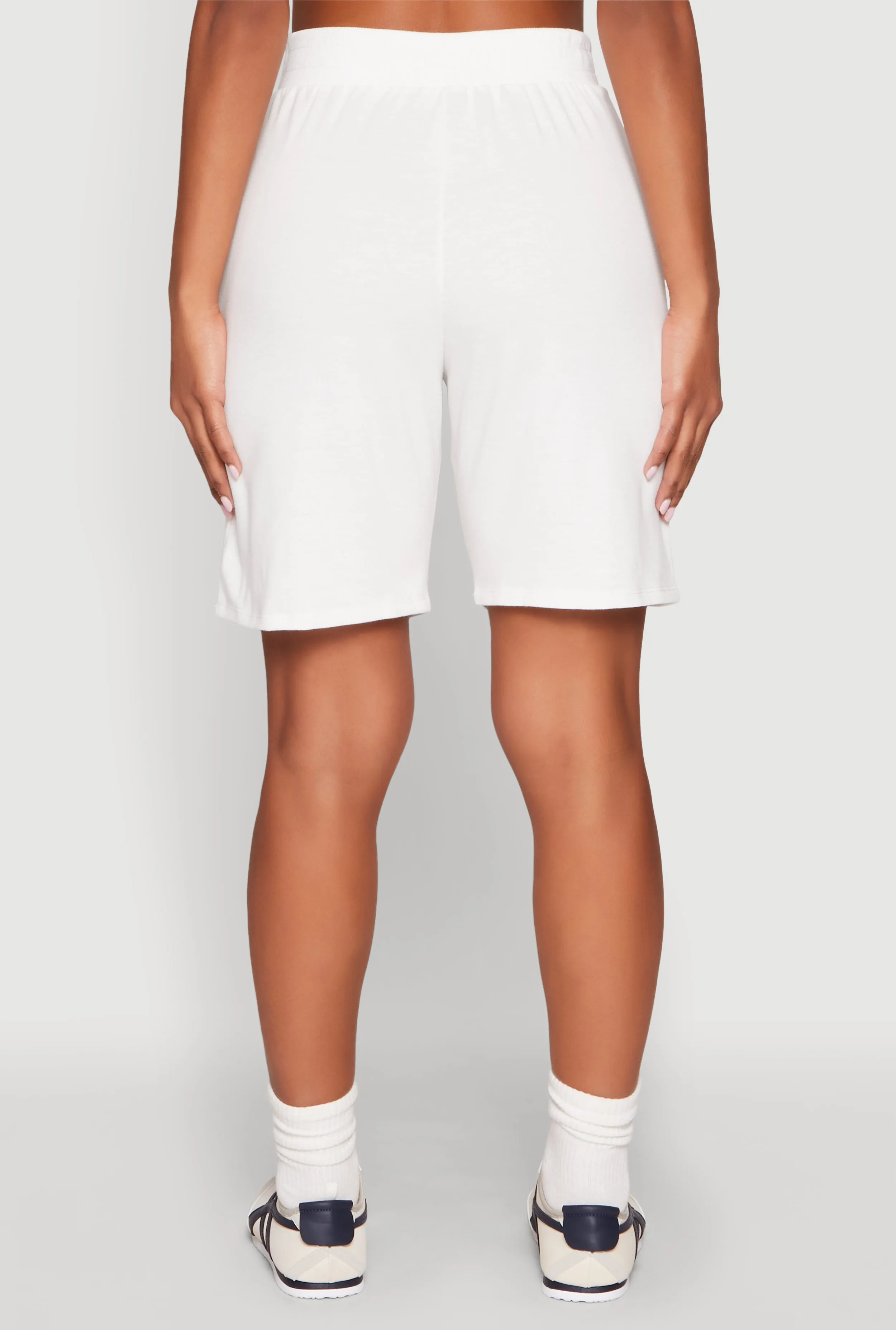 Denim Patch Pocket French Terry Shorts sold by Rainbow product image thumbnail 5