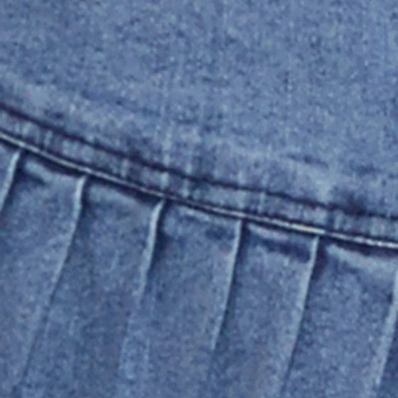 Plus Size Spoon Jeans Denim Pleated Mini Skirt sold by Rainbow product image thumbnail 4