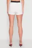 Contrast Waistband Biker Shorts sold by Rainbow
