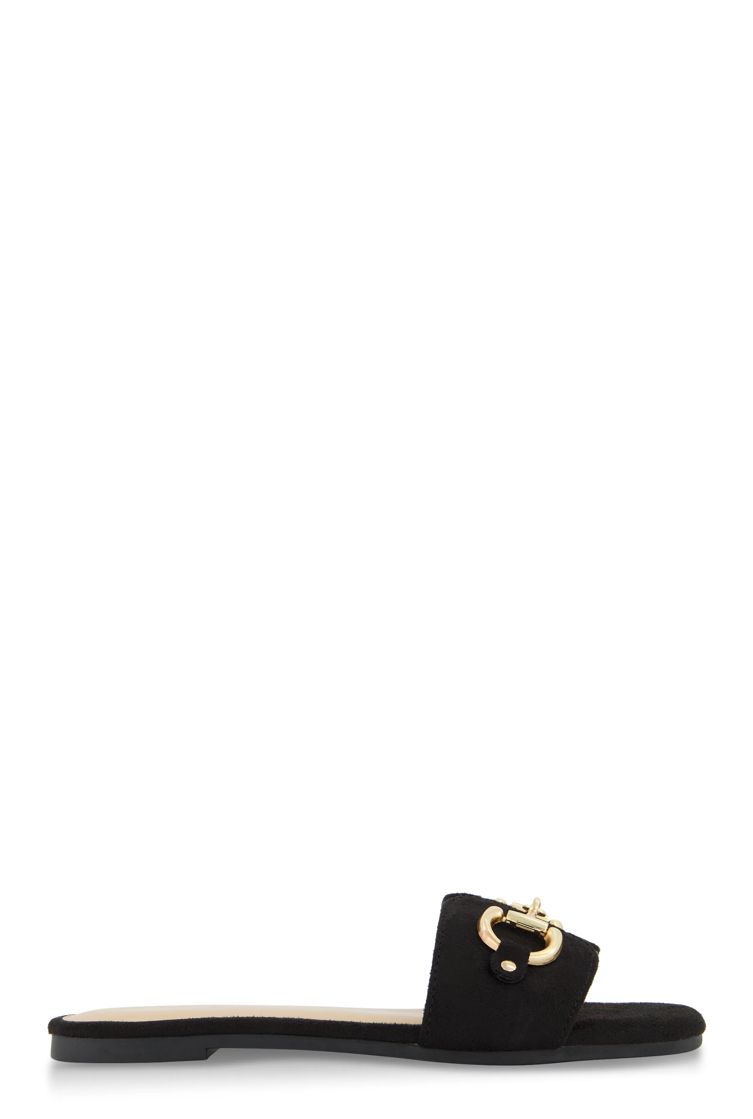 Metallic Horsebit Single Band Slide Sandals sold by Rainbow product image thumbnail 2