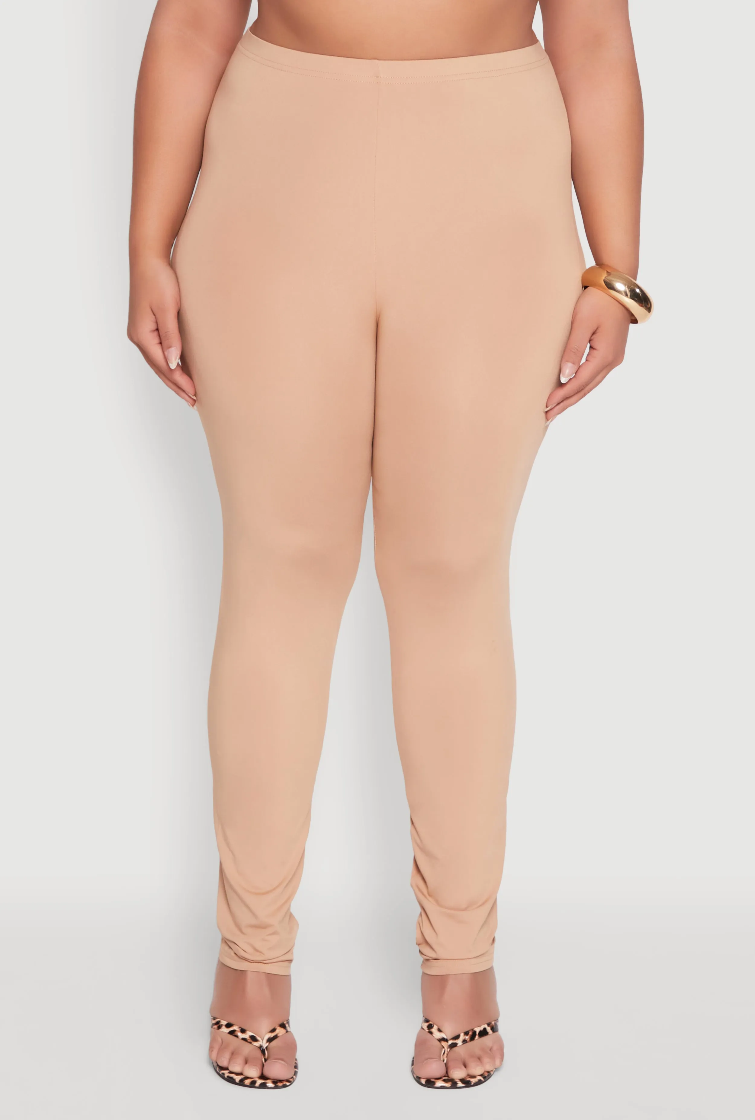 Plus Size Daisy High Waist Leggings sold by Rainbow product image thumbnail 3