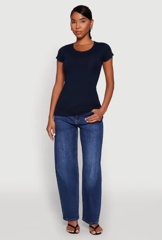 Short Sleeve Scoop Neck Tee sold by Rainbow