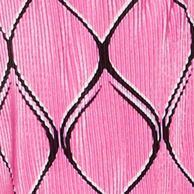 Plus Size Almost Famous Printed Plisse Wide Leg Pants sold by Rainbow product image thumbnail 4