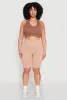 Plus Size Seamless High Waist Bike Shorts sold by Rainbow