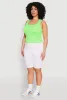Plus Size Seamless Square Neck Tank Top sold by Rainbow