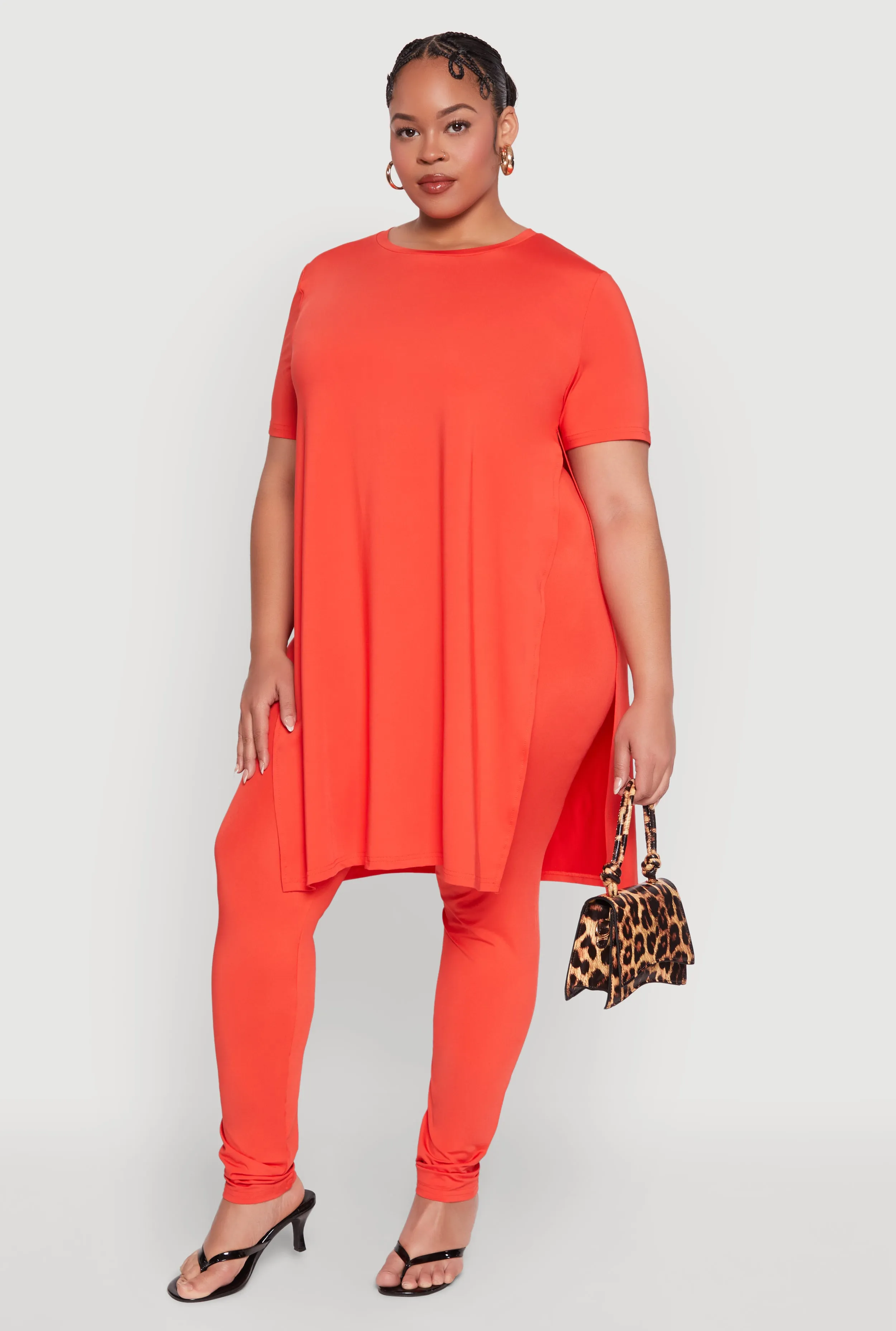 Plus Size Daisy High Waist Leggings sold by Rainbow product image thumbnail 2