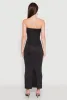Slit Back Maxi Tube Dress sold by Rainbow