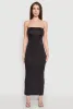 Slit Back Maxi Tube Dress sold by Rainbow