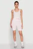 Seamless Textured Knit Tank Top and Biker Shorts sold by Rainbow