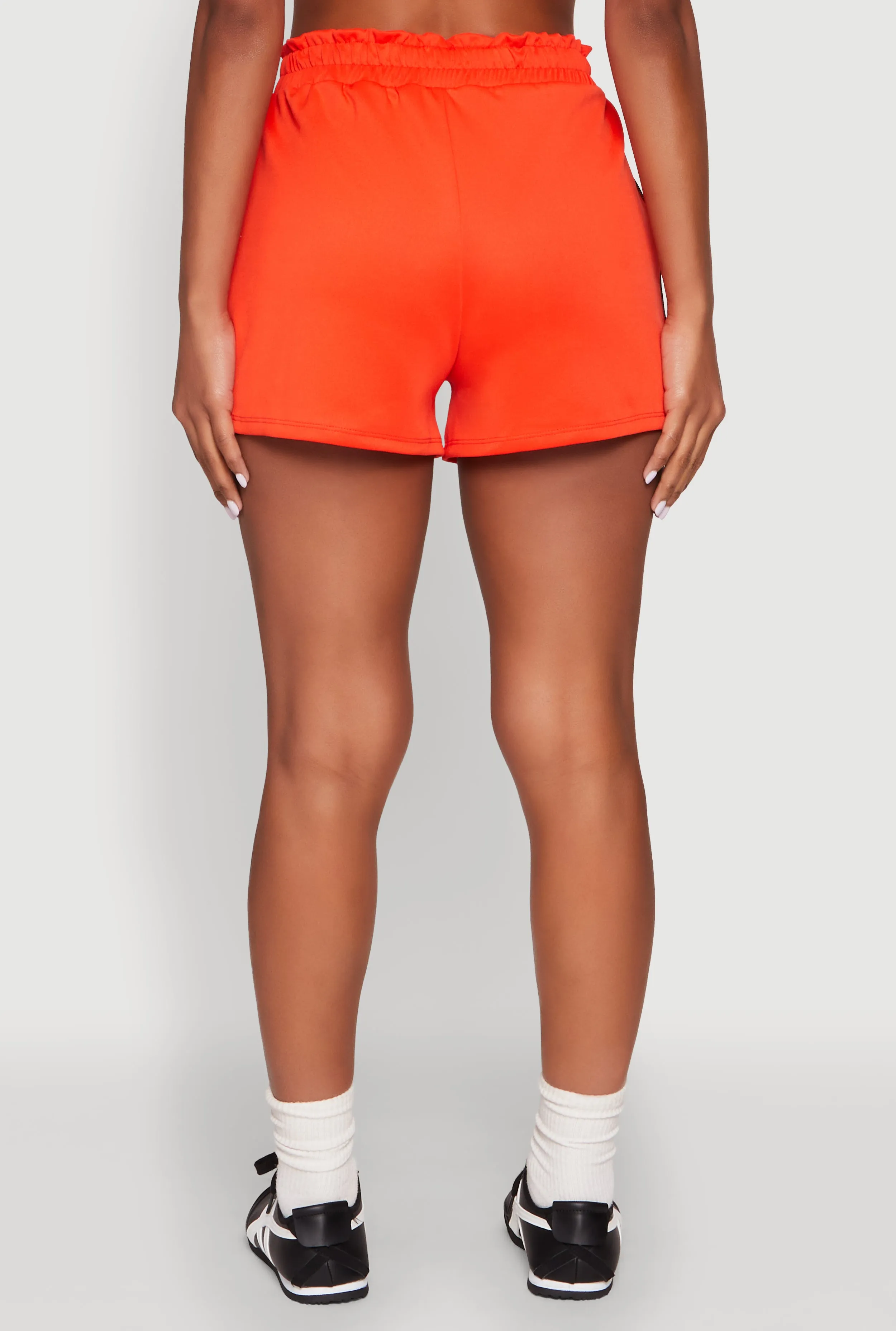 Contrast Side Stripe Paper Bag Waist Short sold by Rainbow product image thumbnail 5