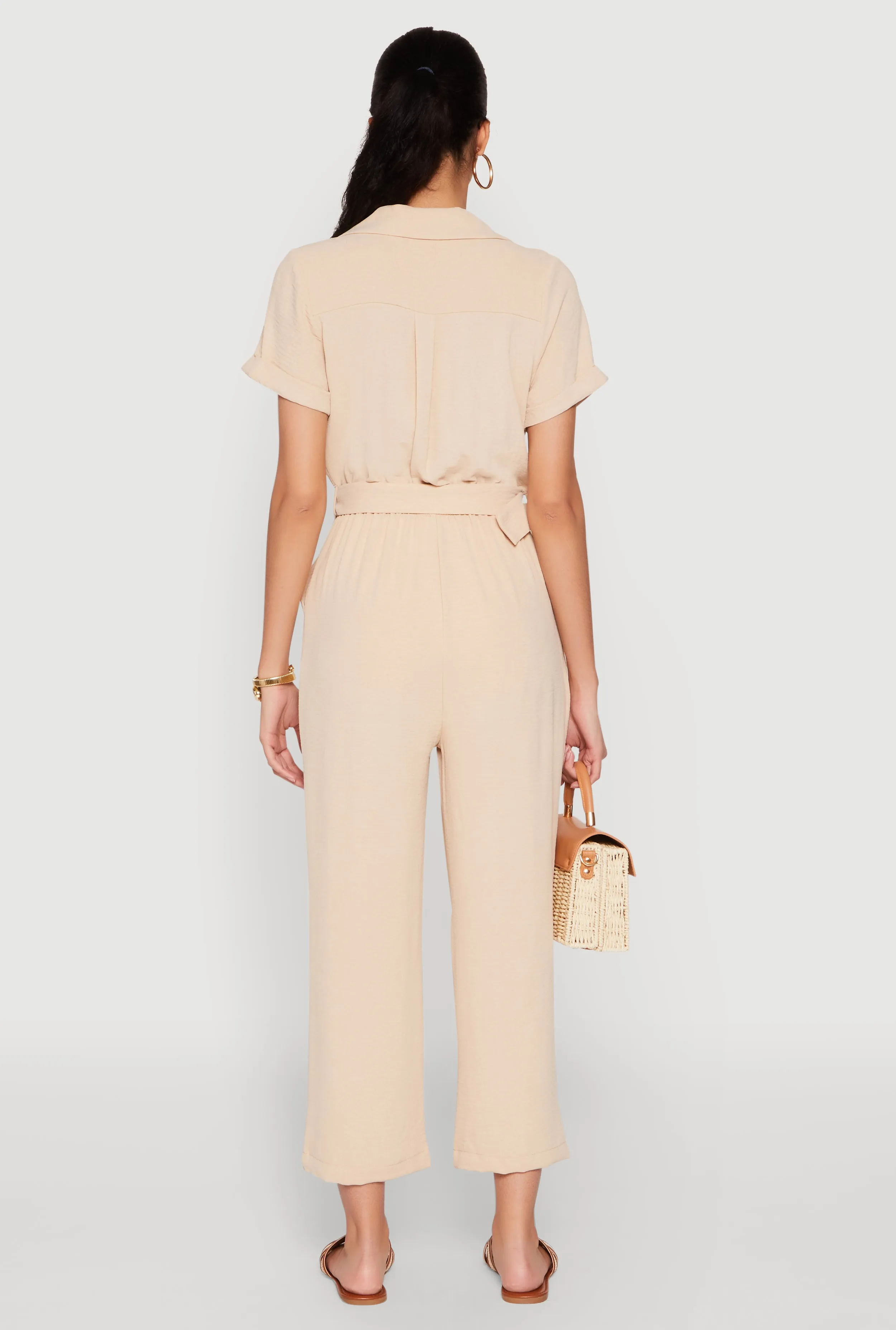 O Ring Belted Jumpsuit sold by Rainbow product image thumbnail 5
