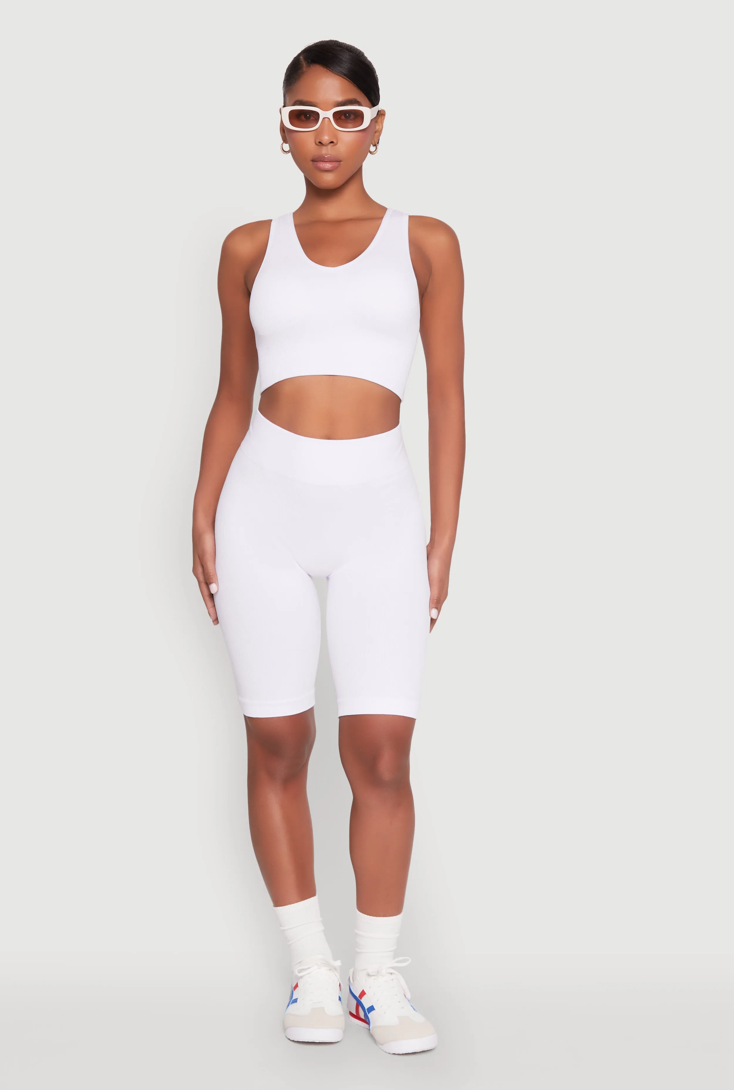 Seamless Cropped Tank Top sold by Rainbow product image thumbnail 2