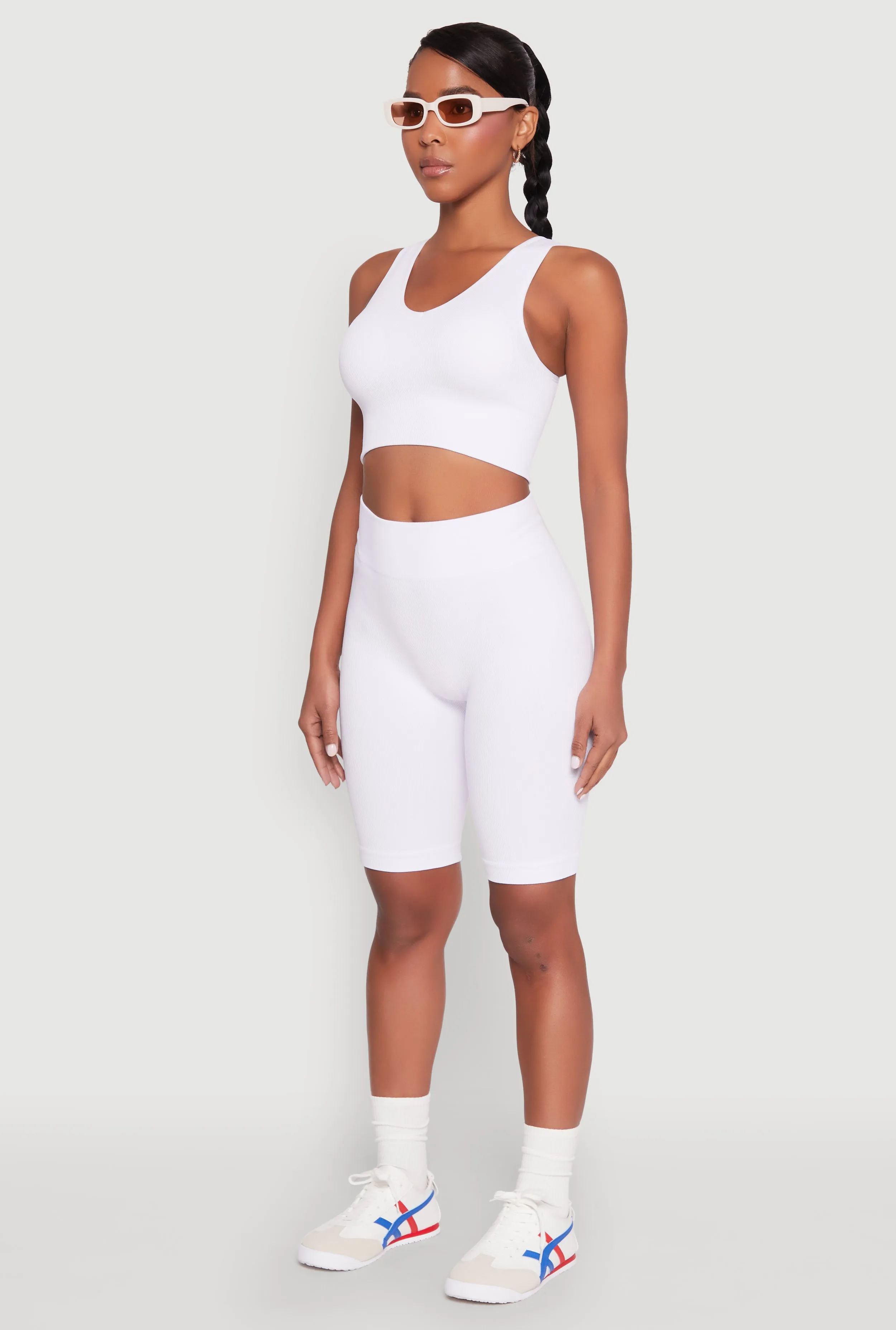 Seamless Cropped Tank Top sold by Rainbow product image thumbnail 5