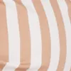 Striped Off the Shoulder Tie Front Crop Top sold by Rainbow