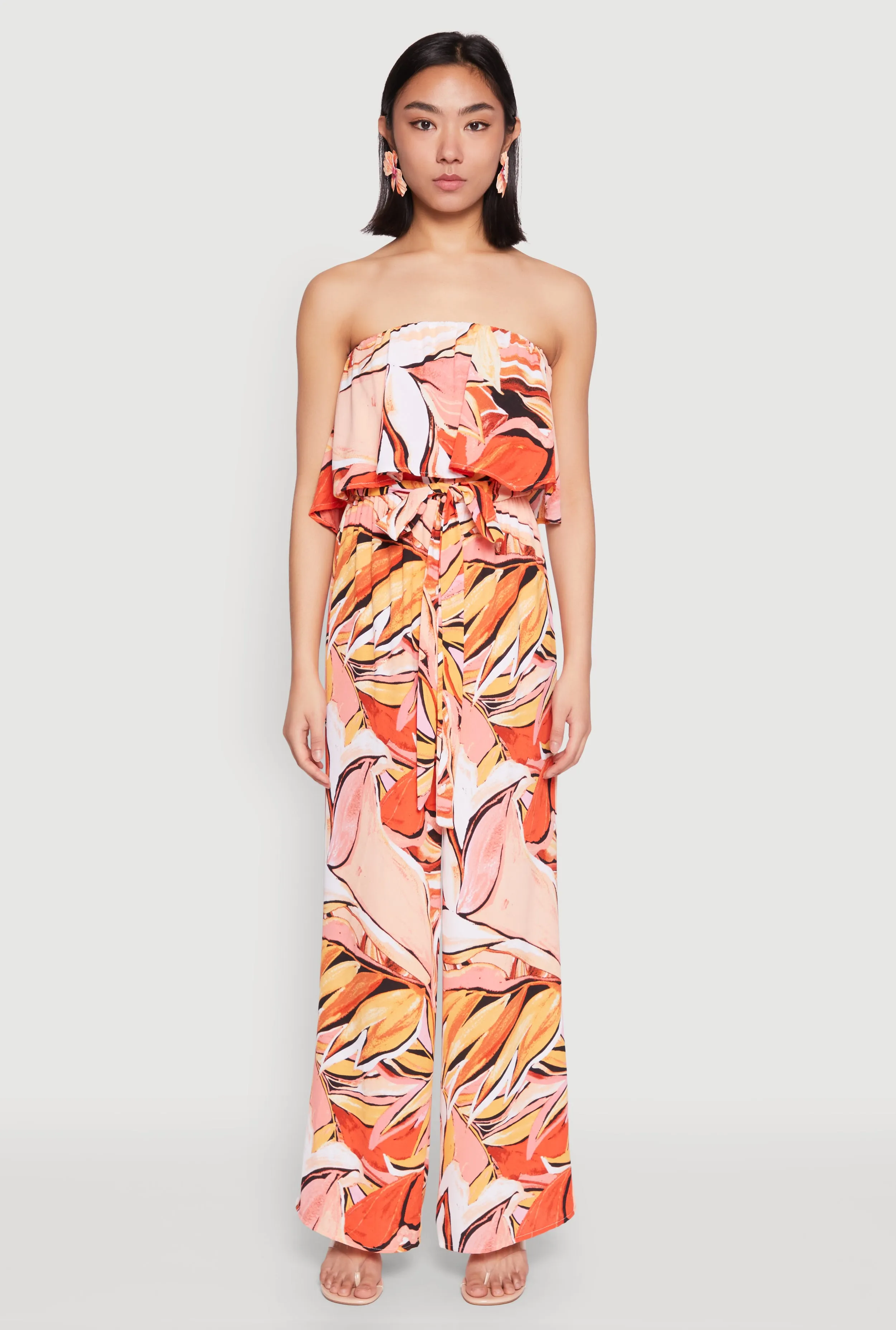 Printed Strapless Jumpsuit sold by Rainbow product image thumbnail 2