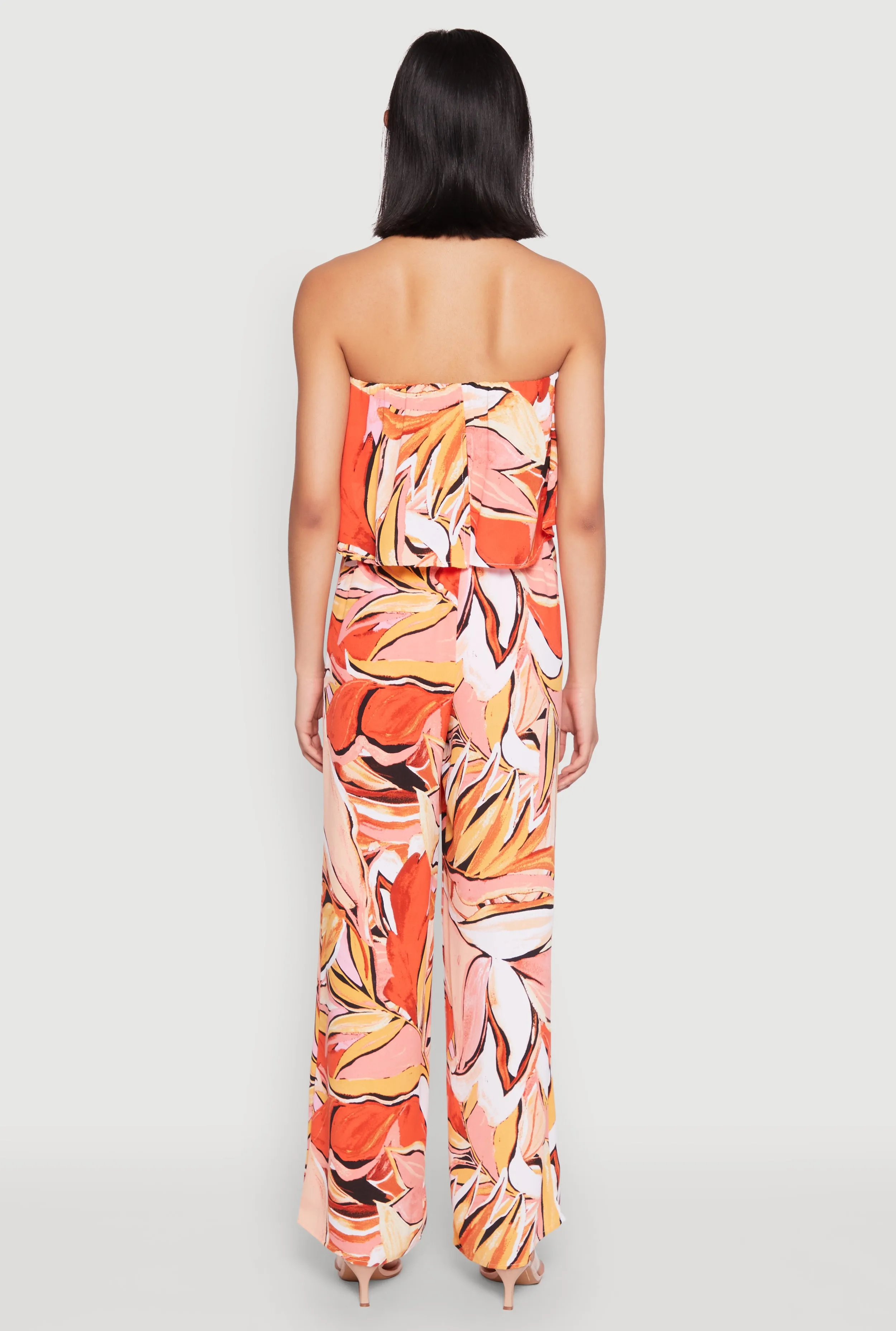 Printed Strapless Jumpsuit sold by Rainbow product image thumbnail 5