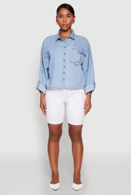 Chambray Pocket Shirt sold by Rainbow