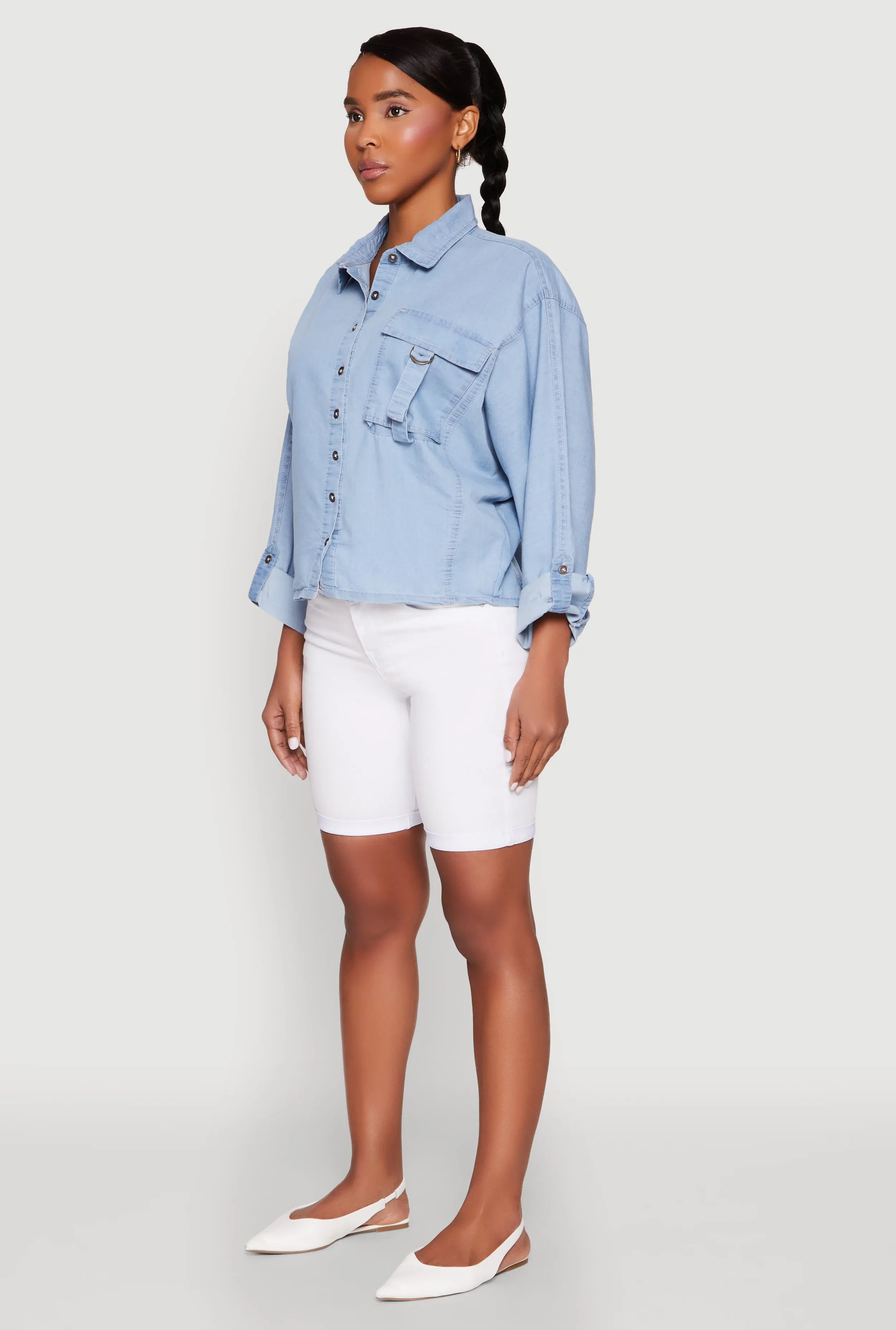 Chambray Pocket Shirt sold by Rainbow product image thumbnail 5