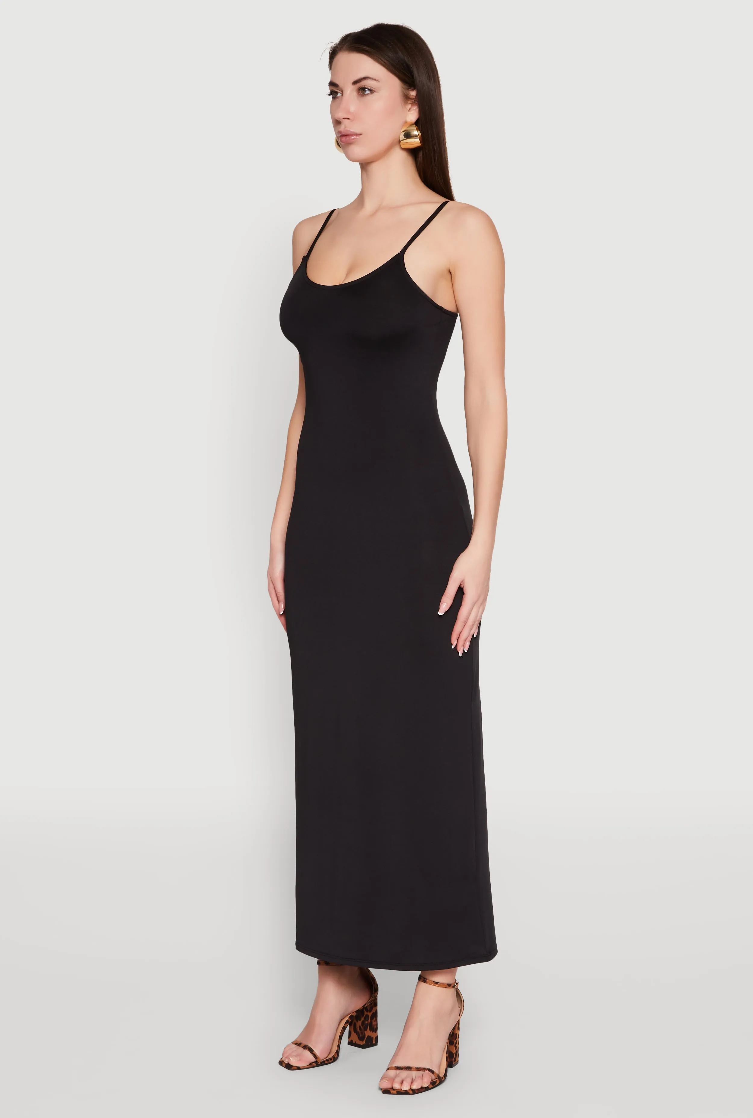 Scoop Neck Cami Maxi Dress sold by Rainbow product image thumbnail 3