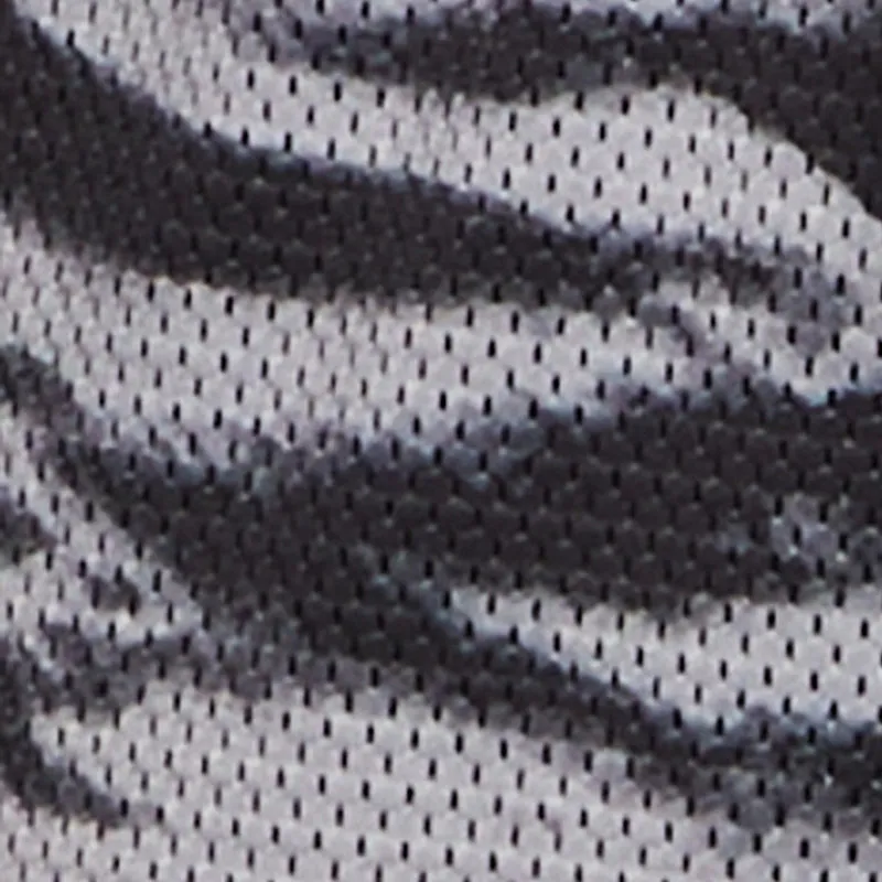 Graphic Zebra Print Cropped Football Jersey sold by Rainbow product image thumbnail 4