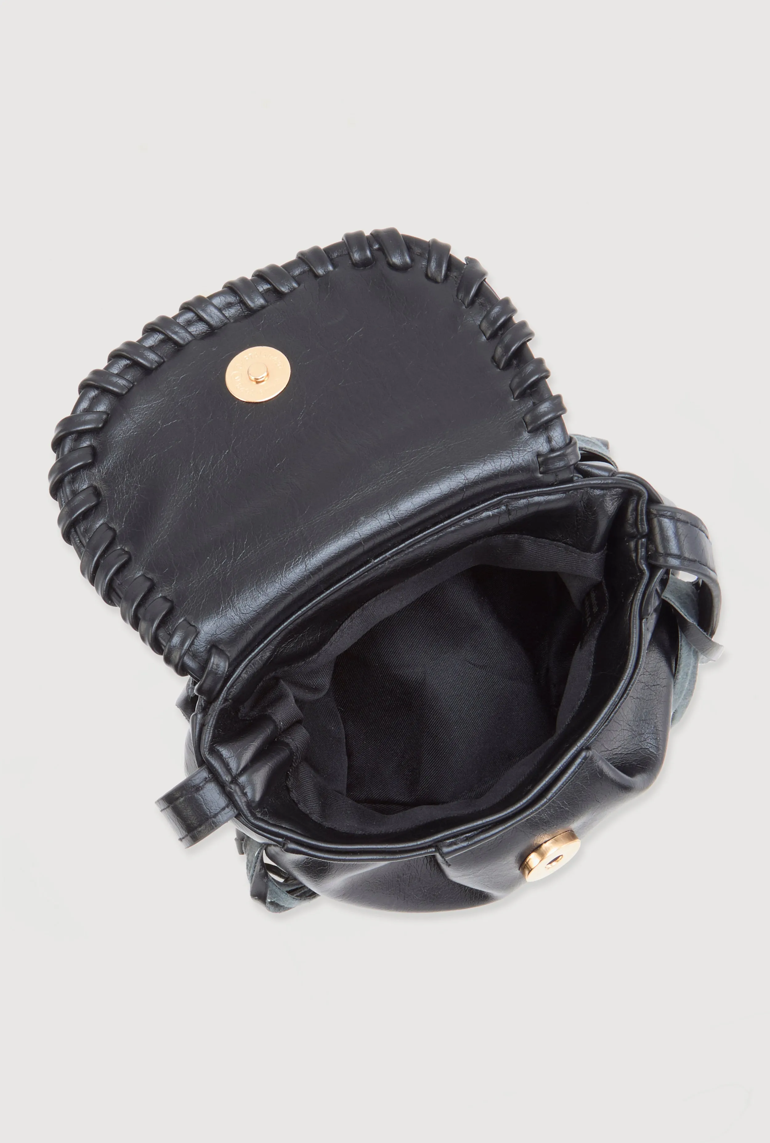 Decorative Stitch Flap Fringe Crossbody Bag sold by Rainbow product image thumbnail 5