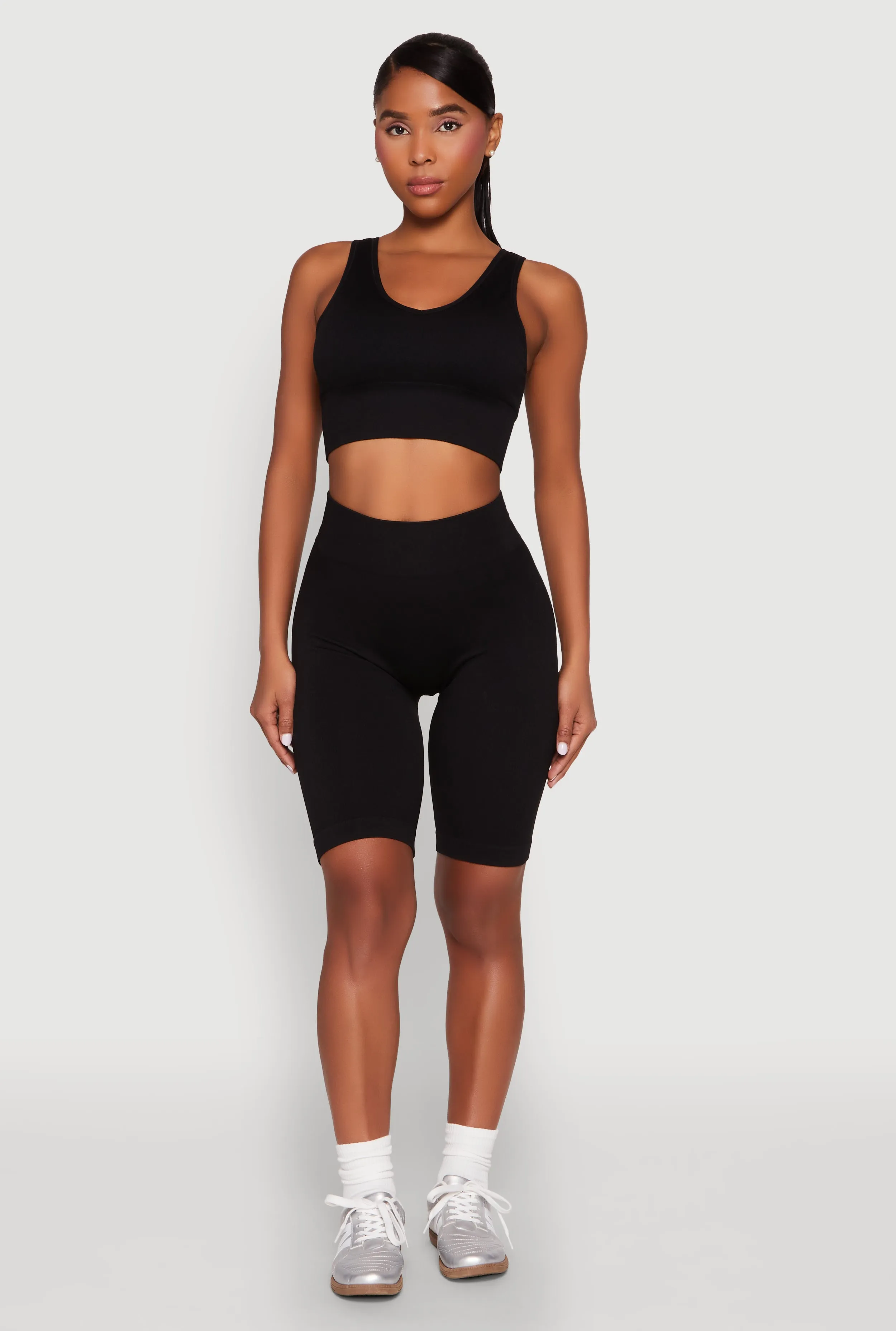 Seamless Cropped Tank Top sold by Rainbow product image thumbnail 3