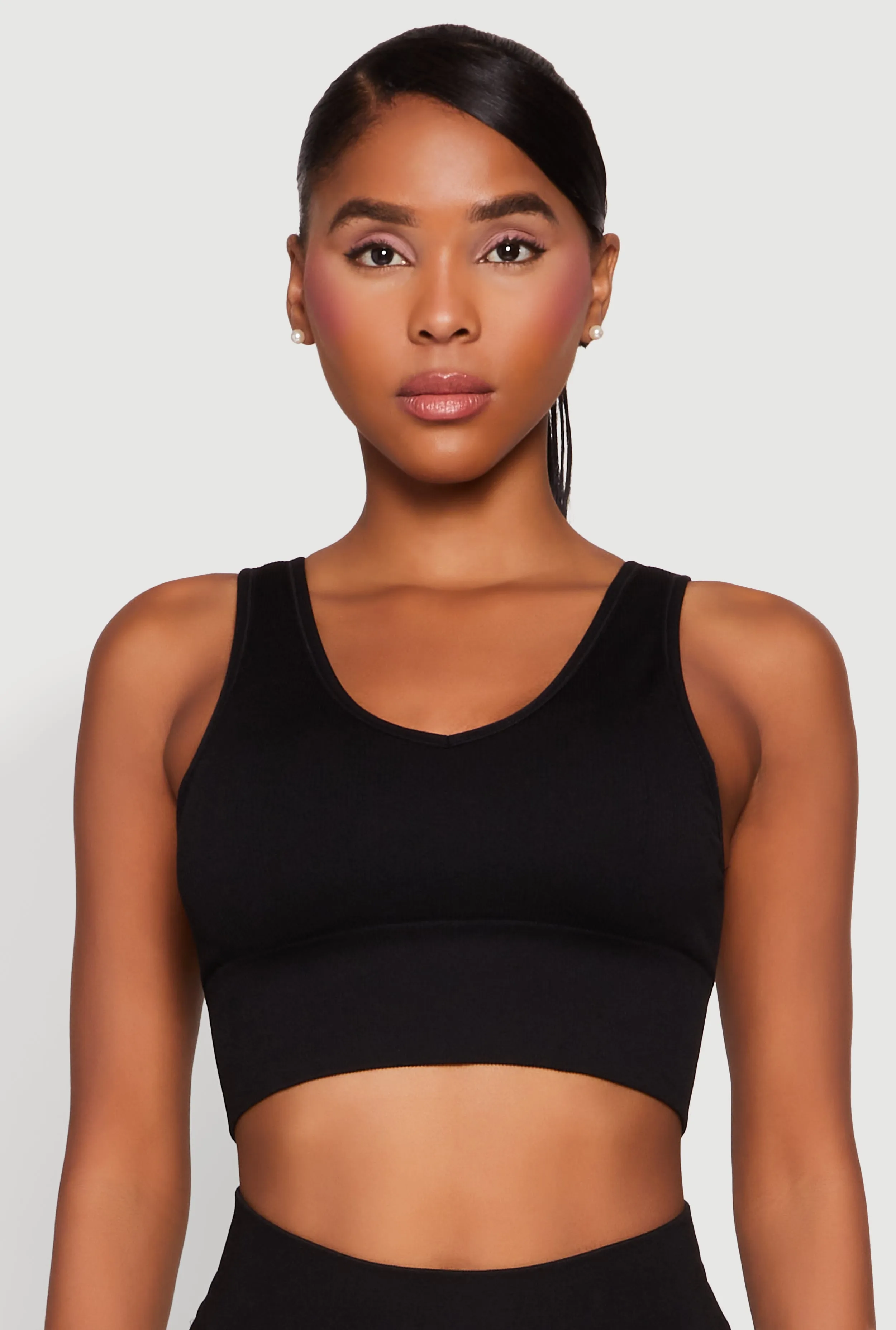 Seamless Cropped Tank Top sold by Rainbow