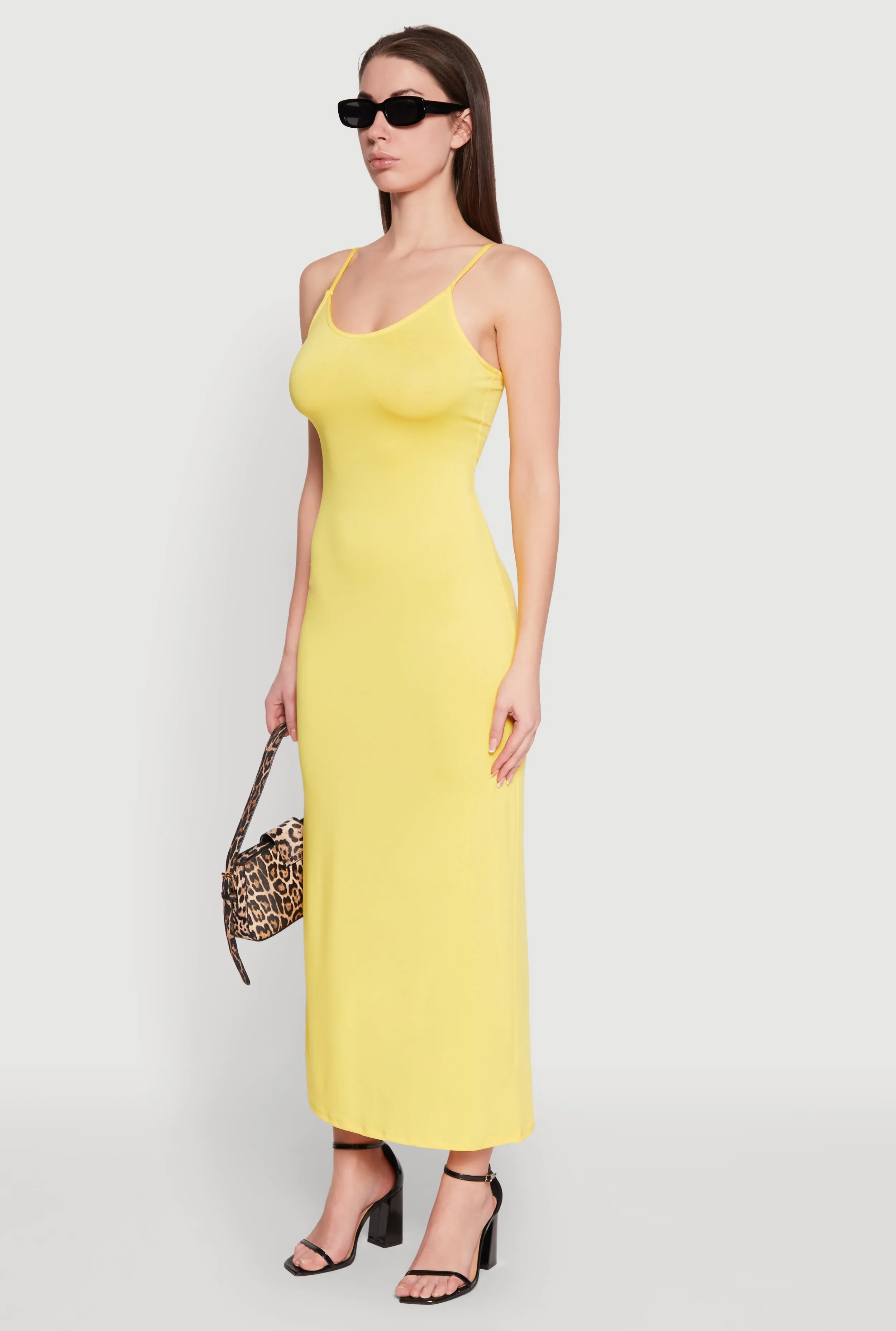 Scoop Neck Cami Maxi Dress sold by Rainbow product image thumbnail 3