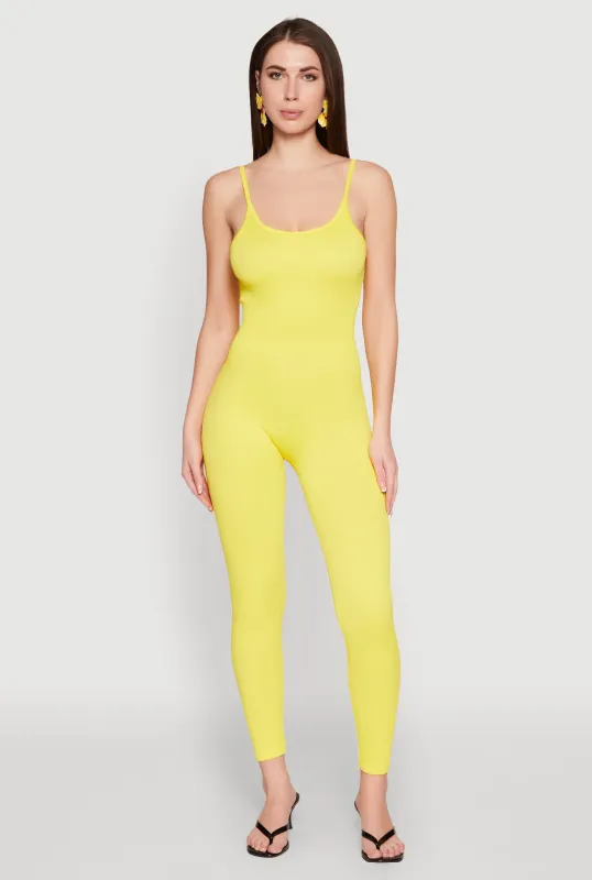 Daisy Seamless Scoop Neck Cami Jumpsuit sold by Rainbow